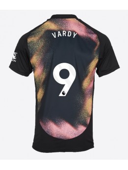 Leicester City Jamie Vardy #9 Replika Borta Kläder 2024-25 Kortärmad